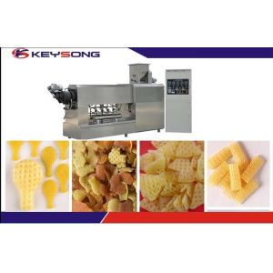 2D 3D Food Fryums Snack Pellet Production Line Extruder Machine Steady