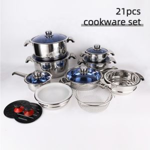 Wholesale Kitchen Non Stick Cookware Set Non Stick Cooking Utensil Set Stainless