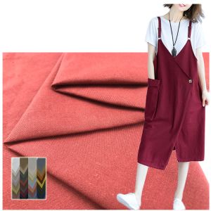 Multicoloured Canvas Twill Woven Fabric 185gsm Cotton Weave Fabric