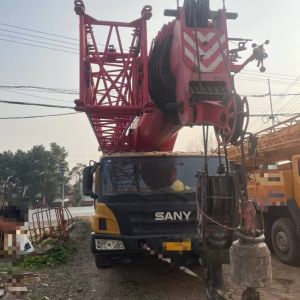 Used Truck Crane 2019-2023 Sany 80t 80 tons truck mounted hydraulic crane