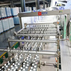 China 50 Packs Per Minute Automatic Shrink Wrapping Machine with Both Ends Open and Mechanical Driven for Beverage Production Line on sale