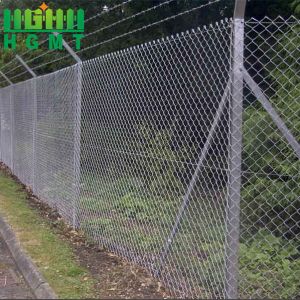 Chain Link Fence Panels With Easy Installation And Galvanized Coating