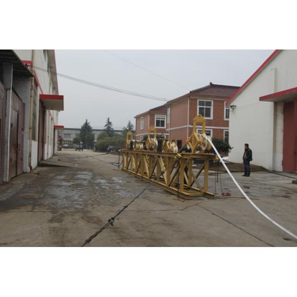 20kn - 30kN Cradle Reel Elevators Welded Steel For Tension Stringing