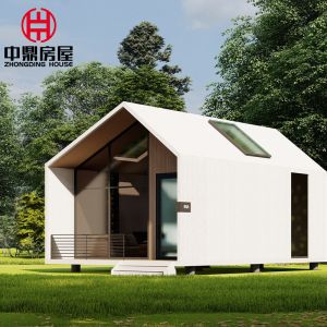 Modern Design Container Home with Solar Electricity and Online Technical Support