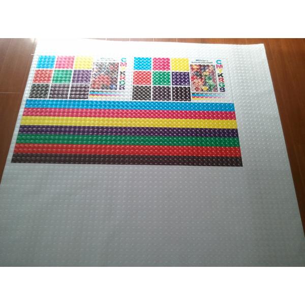 Quality 3D cat eyes cold Cold laminating film 80 mic pvc materials and 100gsm siliconized paper for protecting graphics wholesale