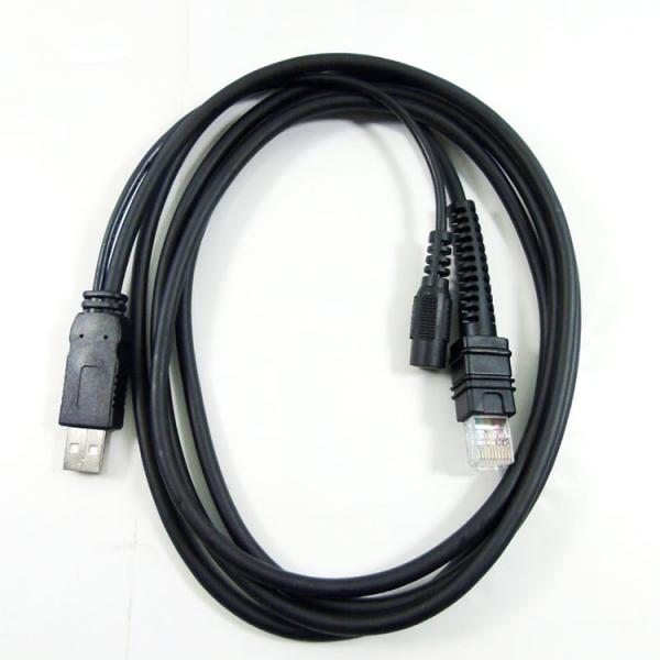 Quality 3m 10ft USB 12V for Zebra Symbol DS3608 LI3608 DS3678 LI3678 barcode scanner cables wholesale