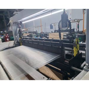 Auto Cut 1600D Heavy Duty Wire Mesh Weaving Machinery Fast Production