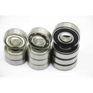 China Chrome Steel 2RS Radial Deep Double Groove Ball Bearing 6205 zz c3 on sale