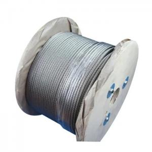 China Type 316 Stainless Steel Elevator Wire Rope with High Carbon Spring Steel Material on sale