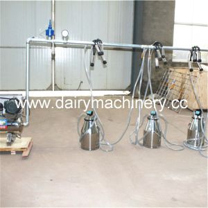 Pail Milking Machine with 1 to 10 Milking Buckets 25L Capacity and 1440 Rpm/Min