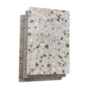 Blck Or Greay Italian Marble Finish Acp Panel With Aluminum Composite With Brown