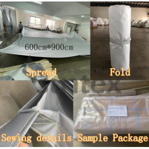 China EV car fire blanket is the perfect method to isolate smoke and fire in case of EV car fires on sale