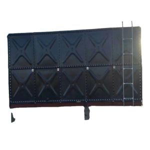 Hot Dipped Galvanized Water Tanks Rectangle with Q235 Steel Plate B mm 1106-3112