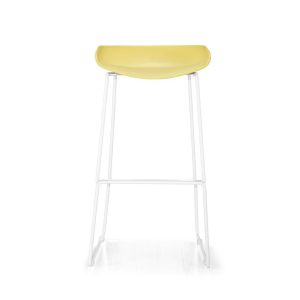 Fixed Bistro Bar Table And Chairs Backless Counter Stools OEM