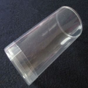 Clear Cylinder Tube Plastic Containers Pvc Cylinder Tube With Lid