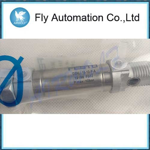 Quality High Precision Pneumatic Air Cylinders DSNU-16-10-P-A 19198 Aluminum Alloy Body wholesale