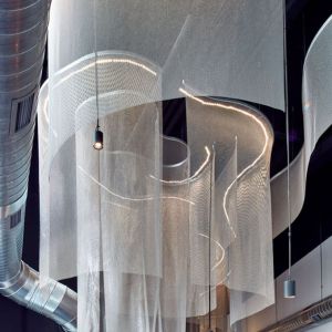 2mm Wire Metal Ring Mesh Polish / Electroplating / Anodized Surface