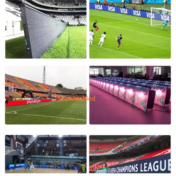 6000cd/M2 6.67mm Stadium LED Display Outdoor LED TV Display Advertising