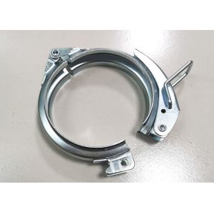 Cheap ISO9001 1.0-1.2mm Galvanized Pipe Clamp Quick Release Lever Clamp With Lock for sale
