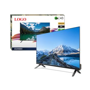 55'' 4K UHD Frameless LCD LED TV With Digital System Smart TV Android 11 12 14