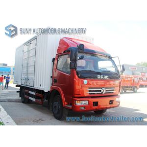 China 5 T - 8 T 4x2 Dongfeng Refrigerator Van Truck 88 KW / 120 Hp  LHD / RHD on sale
