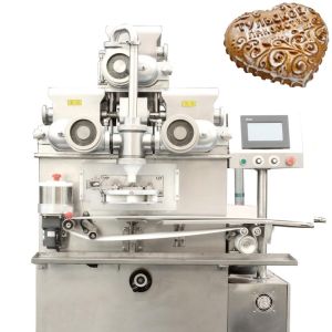 Stuffed Food Cake Auto Arranging Machine Encrusting