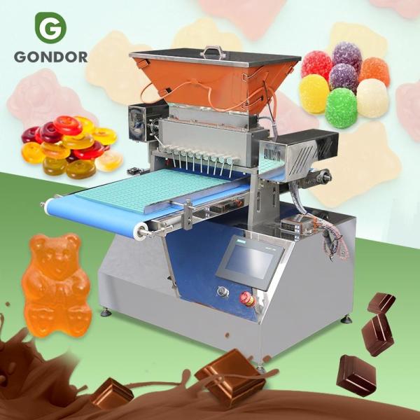 Quality Scale Manual Coconut Small Lab Mini Candy Mint Gummy Chocolate Depositor Hard Maker Make Machine Price in India wholesale