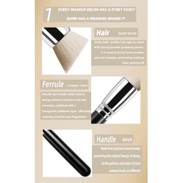 A82 Oblique Angled Foundation Brush Single Foundation Brush OEM/ODM