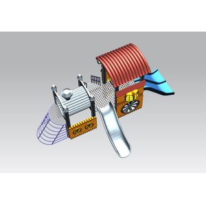 Tube Slide Playground Rotomoulding Mould Plastic OEM Size