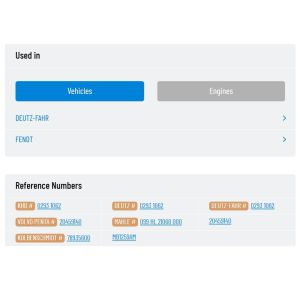 Original KS Crankshaft Bearing 78935600 KOLBENSCHMIDT 02931062 20459140