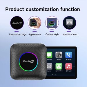 Android Box USB 64Gb Wireless Adapter Carplay Mouse Remote Control Ai Box
