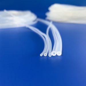 China Small Diameter Thin Thickness Silicone Rubber Tube 0.5mm 0.8mm 1mm 1.2mm 1.5mm 1.9mm 2mm on sale
