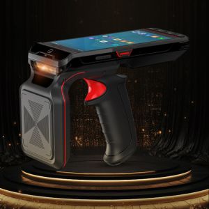 Android 13 PDA RFID Reader Industrial Handheld PDA Device 20M Distance With 200 Tags Per Second