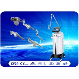 China 8.4'' Color Screen RF Fractional Laser Equipment For Skin Rejuvenation / Vaginal Tightening on sale