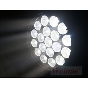 High Brightness LED Beam Moving Head Light , 19 * 10W 4 in1 LED Wash Light