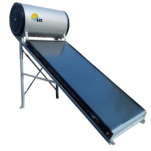 Direct-plug Flat Plate Compact Pressure Solar Heater ---Flat Collector Model