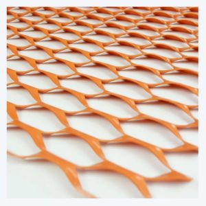 Protected Mesh Aluminum Expanded Metal Mesh Rustproof Sheets 14x14 ISO9001