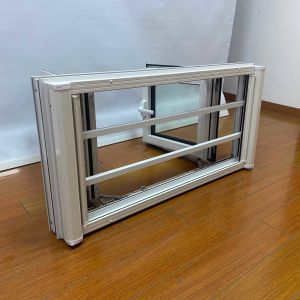 China Custom Aluminum Casement Windows with Double Glass EPDM Seal on sale