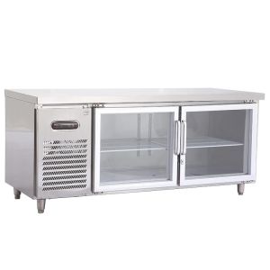 China 270L Commercial 2 Door Under Bench Freezer Convenient Design For Maintenance on sale