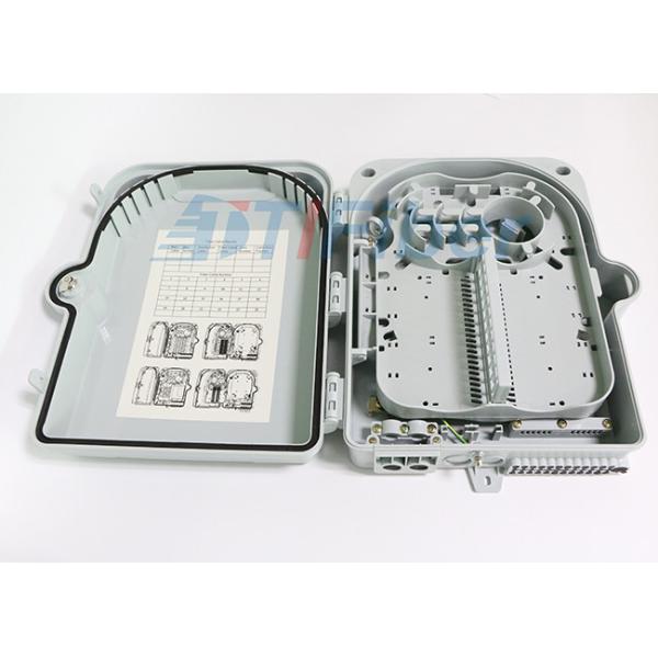 Quality 24 Port Outdoor Wall Mounted Fiber Optic Distribution Box With Extend Capacity wholesale