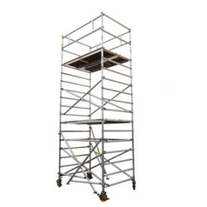 Protable Folding Mobile Painting Plastering Scaffold Tower Aluminum Platform