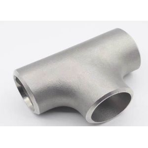 S31050/1.4466 Barred Equal TEE 8" X 8" SCH80 Butt Weld Fittings ANSI B16.9
