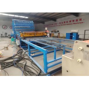 Siemens PLC Servo Motor 3-6mm Wire Mesh Panel Machine 7.5kw Full Automatic