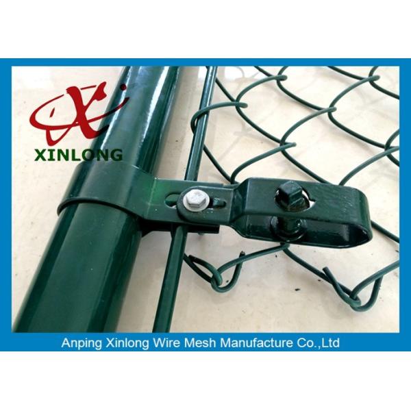 Hot Dipped Galvanized Welded Wire Mesh Fence / Sightseeing Zone Chain Link Fence