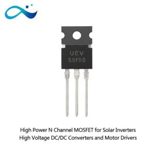High Power N Channel MOSFET for Solar Inverters High Voltage DC/DC Converters