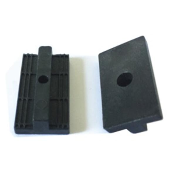 Brushed Recycled WPC Decking Accessories Plastic Clips Screw Waterproof