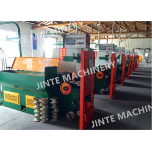 Heavy Duty 2.0mm 11kw Plc Wet Wire Drawing Machine