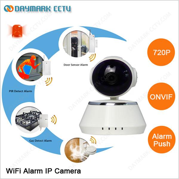 Quality 720p android apple app wifi camera ip alarm system for home security wholesale