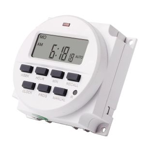 7 days time controller automatically cycling voltage output TM618 programmable