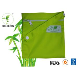 Multi Function Waterproof Wet Bag , Soft Breathable Personalized Diaper Bags